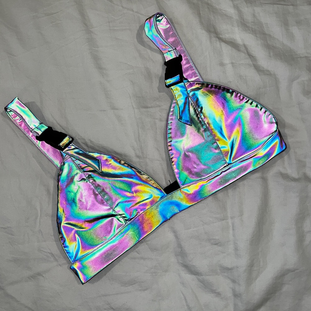 iHeartRaves reflective top